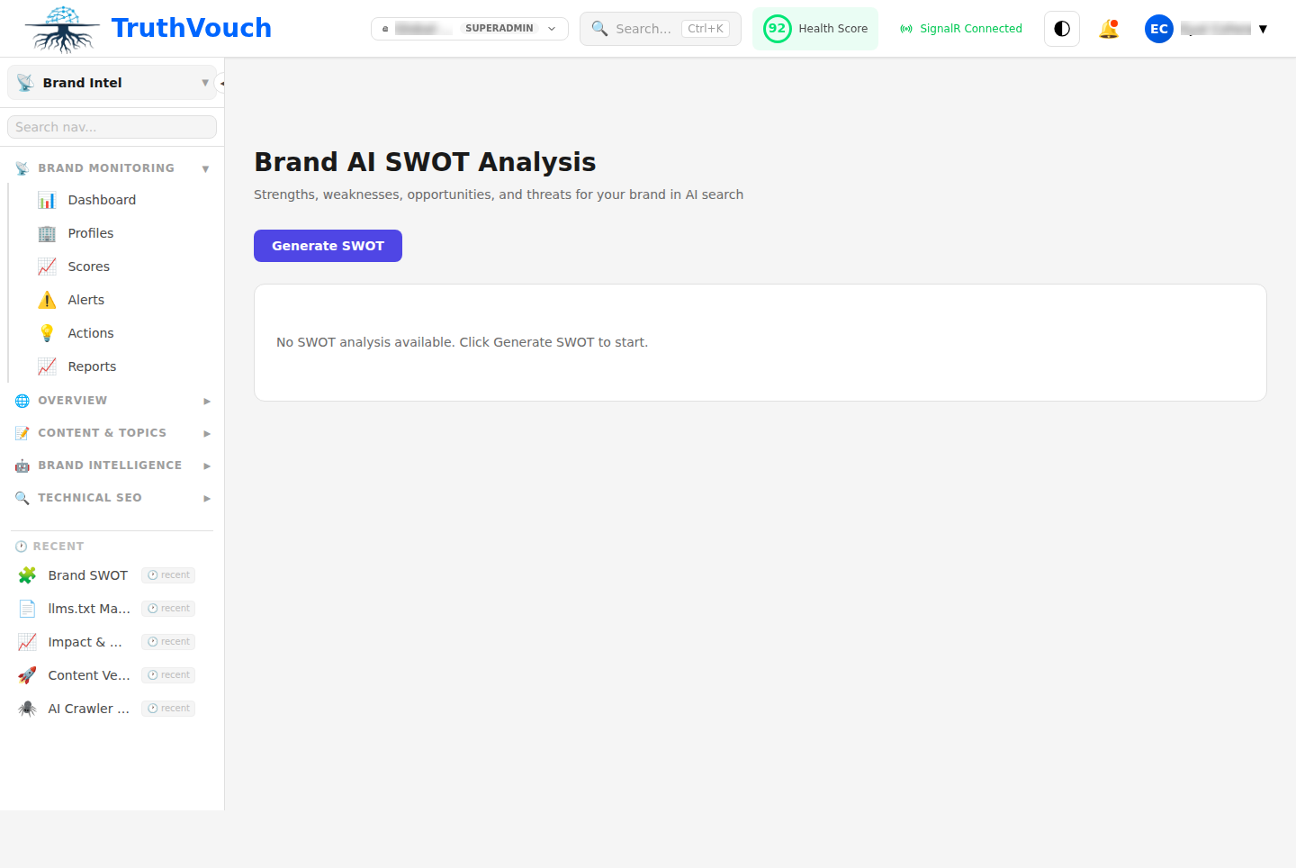 Brand Intelligence Swot thumbnail